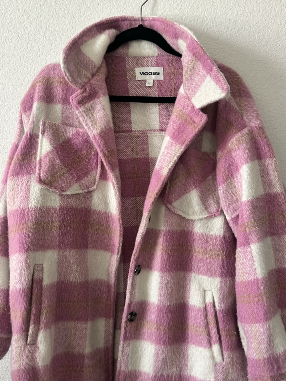 Vigoss Pink Shacket - Picture 3 of 5